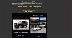 Desktop Screenshot of limowaco.com